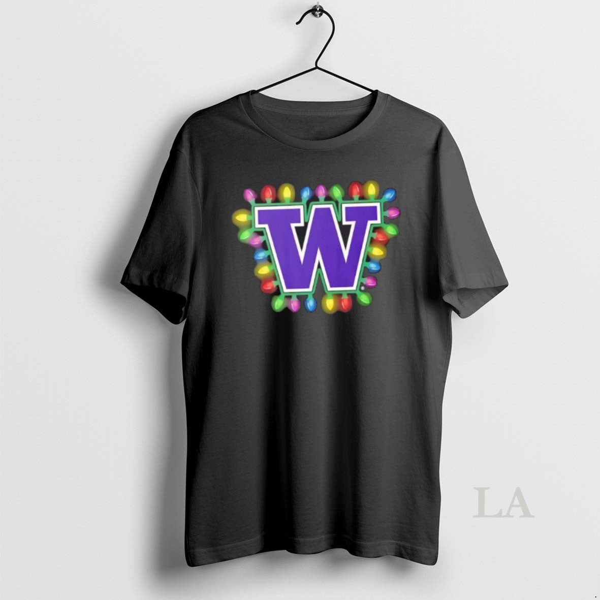 Original Washington Huskies Logo Holiday Christmas Lights