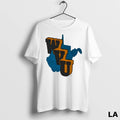 Original West Virginia Mountaineers 1965 Throwback Logo Ladies