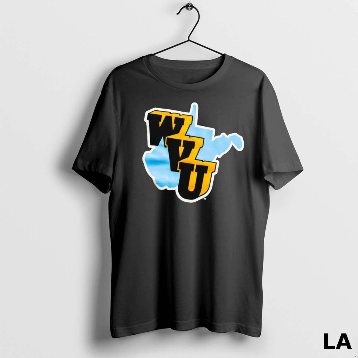 Original West Virginia Mountaineers Logo Black Graphic