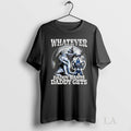 Original Whatever Daddy Wants Daddy Gets Wolf Man Moon Graphic