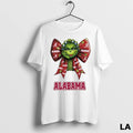 Original Women Grinch Bow Tie Alabama Logo