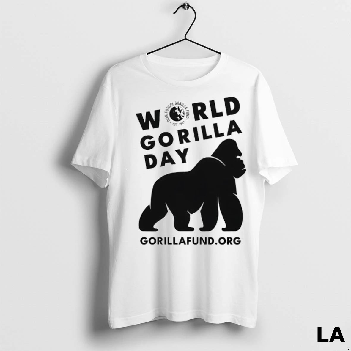 Original World Gorilla Day Est 1967