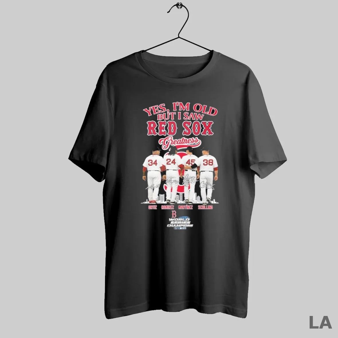 Original Yes Im Old But I Saw Boston Red Sox David Ortiz Manny Ramirez Pedro