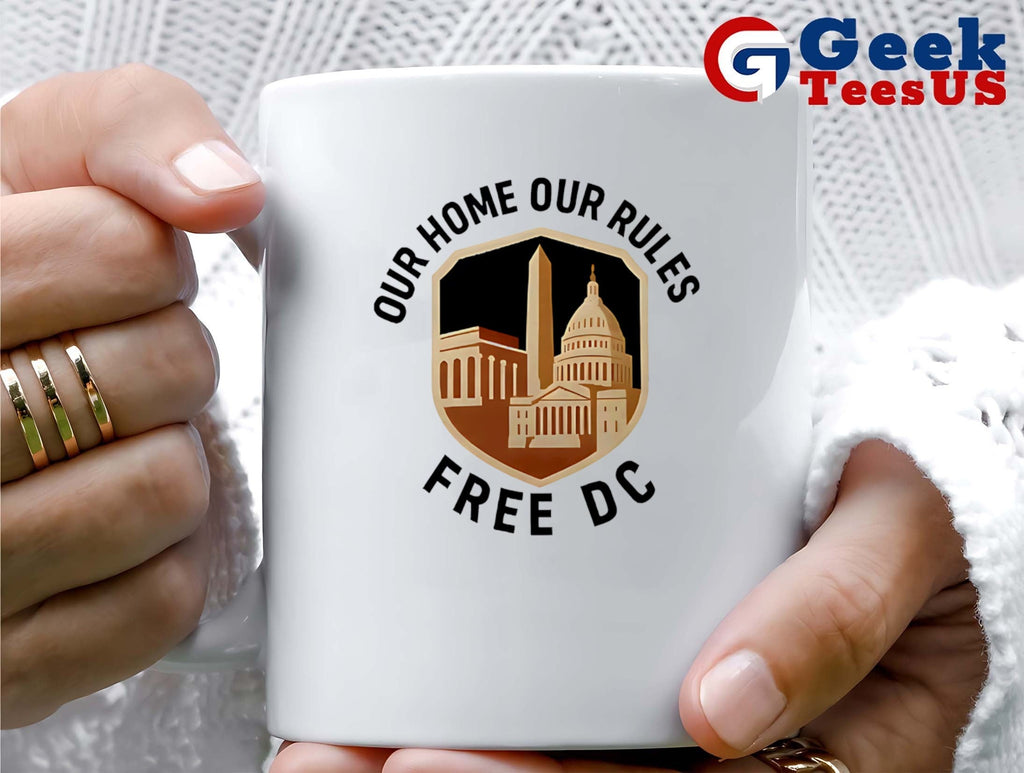 Our Home Our Rules Free DC 2025 shirt Unisex , , , Long Sleeve Tee