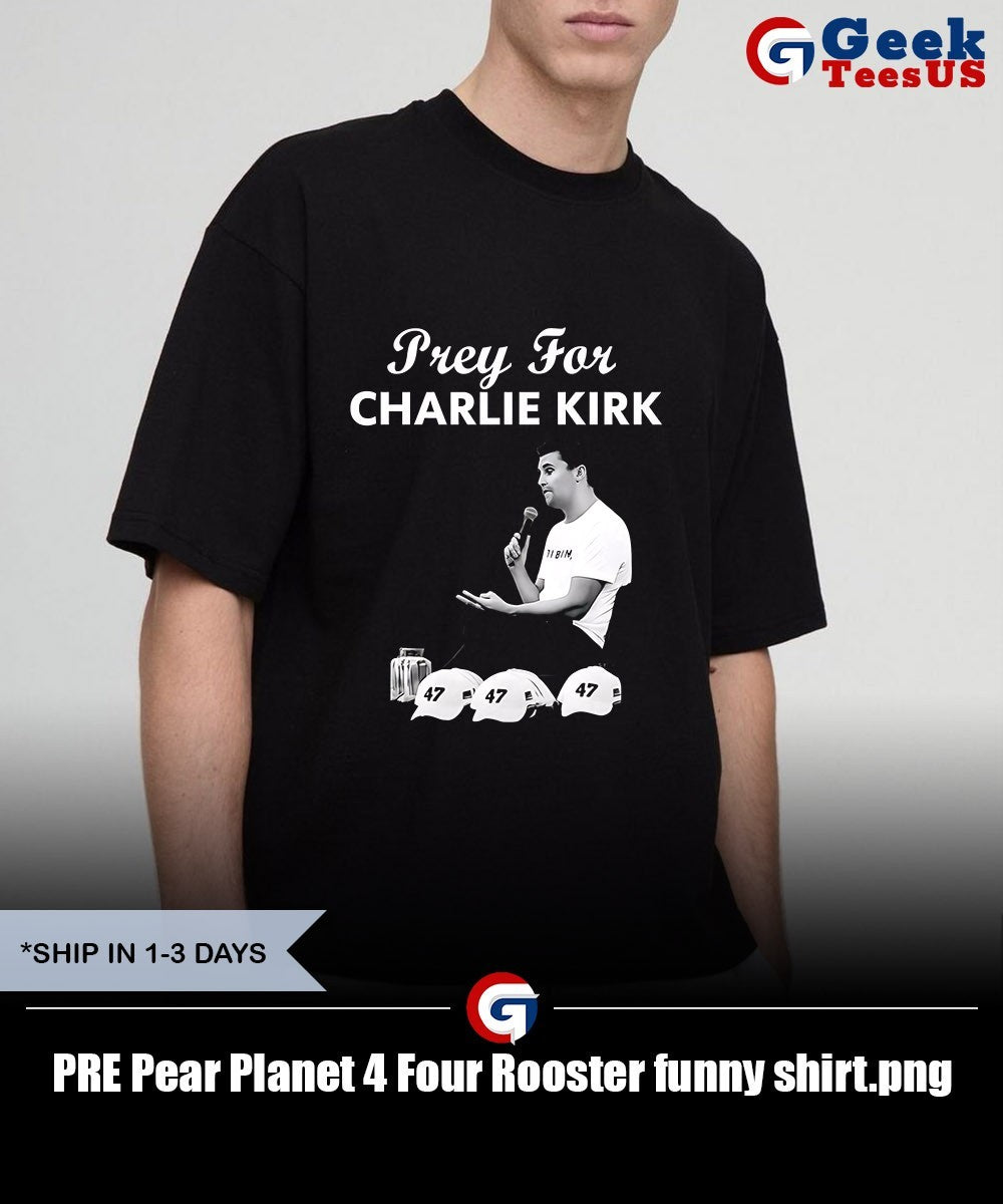 PRE Pear Planet 4 Four Rooster funny shirt Unisex , , , Long Sleeve Tee