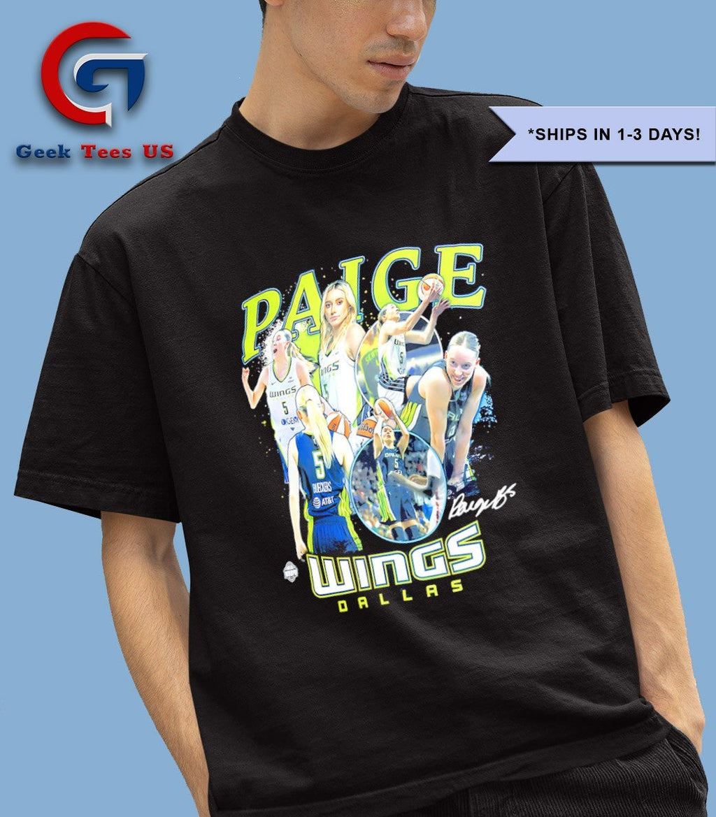 Paige Bueckers Dallas Wings WNBA crossroads graphic shirt Unisex , , , Long Sleeve Tee