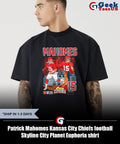 Patrick Mahomes Kansas City Chiefs football Skyline City Planet Euphoria shirt Unisex , , , Long Sleeve Tee
