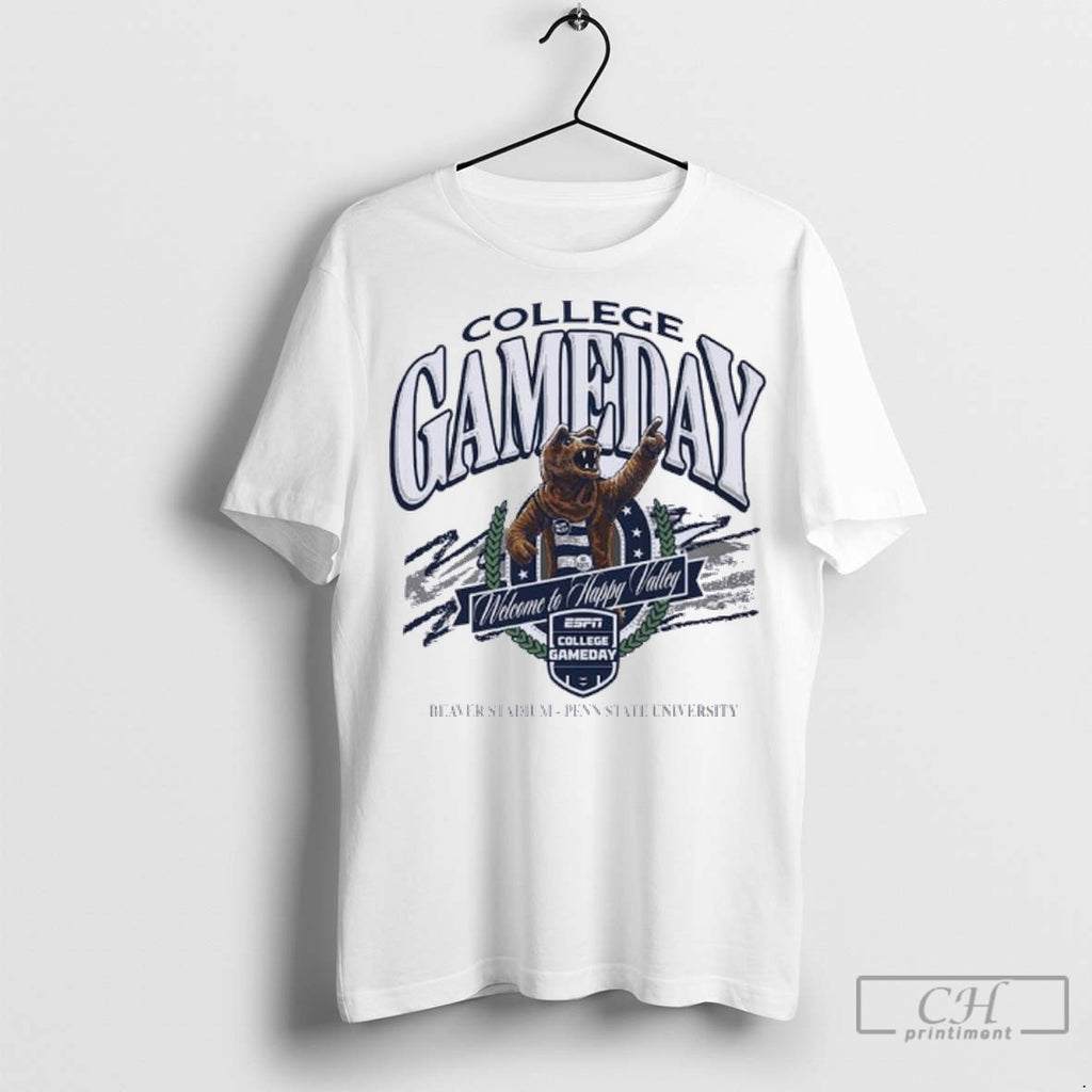 Penn State Football Mascot College Gameday T Shirt Jpg