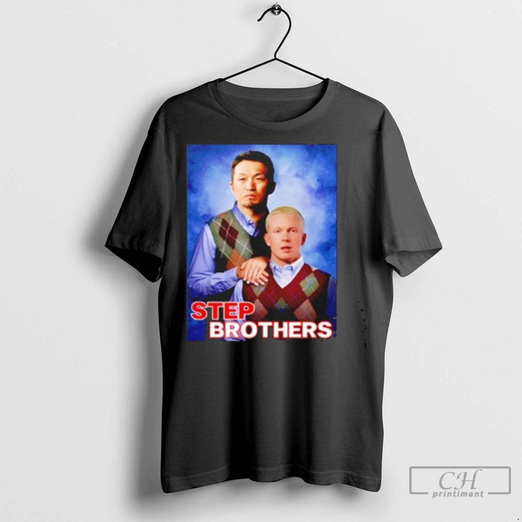 Pete Crow Armstrong And Seiya Suzuki Chicago Cubs Step Brothers T Shirt Jpg