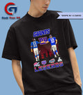 Phil Simms fist bump Eli Manning New York Giants Football Legends 2025 signature shirt Unisex , , , Long Sleeve Tee