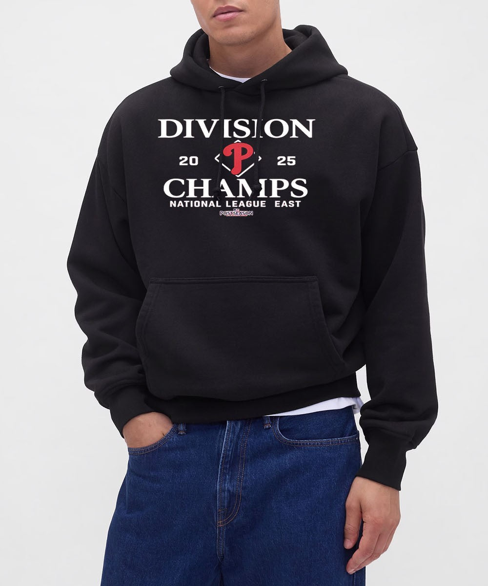 Philadelphia Phillies National League East Division Champions 2025 Postseason shirt Unisex , , , Long Sleeve Tee