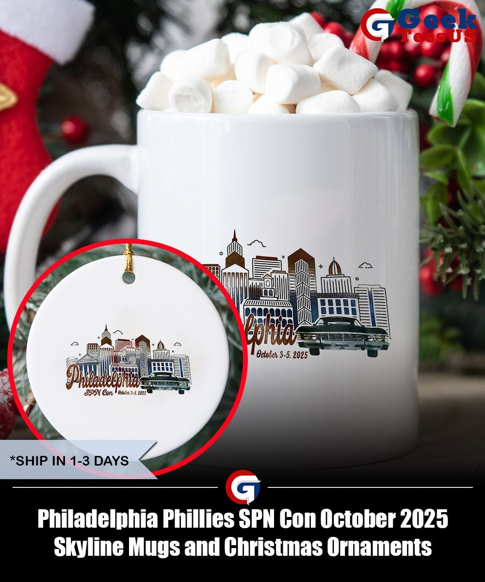Philadelphia Phillies SPN Con October 2025 Skyline shirt Unisex , , , Long Sleeve Tee
