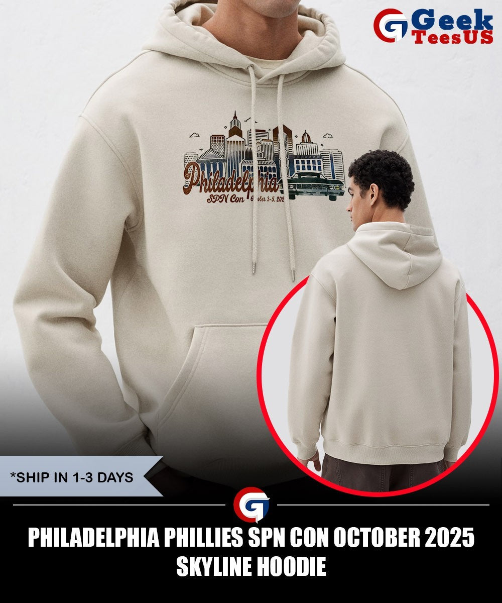 Philadelphia Phillies SPN Con October 2025 Skyline shirt Unisex , , , Long Sleeve Tee