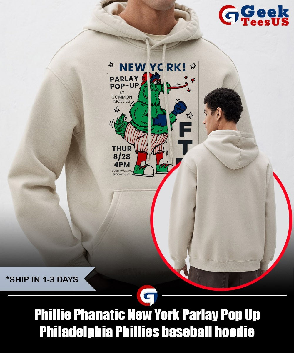 Phillie Phanatic New York Parlay Pop Up Philadelphia Phillies baseball shirt Unisex , , , Long Sleeve Tee