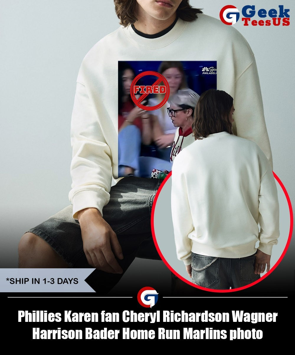 Phillies Karen fan Cheryl Richardson Wagner Harrison Bader Home Run Marlins photo shirt Unisex , , , Long Sleeve Tee