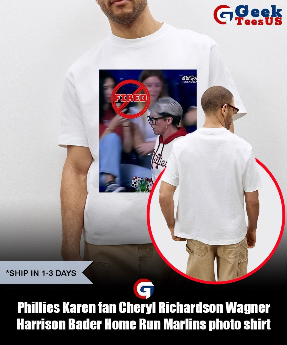 Phillies Karen fan Cheryl Richardson Wagner Harrison Bader Home Run Marlins photo shirt Unisex , , , Long Sleeve Tee