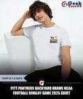 Pitt Panthers Backyard Brawl NCAA Football Rivalry Game 2025 shirt Unisex , , , Long Sleeve Tee