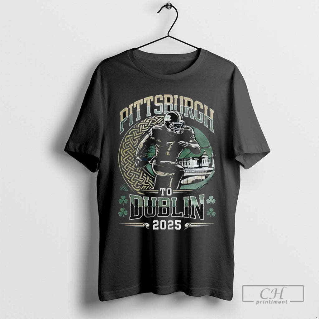 Pittsburgh To Dublin 2025 Football Irish American