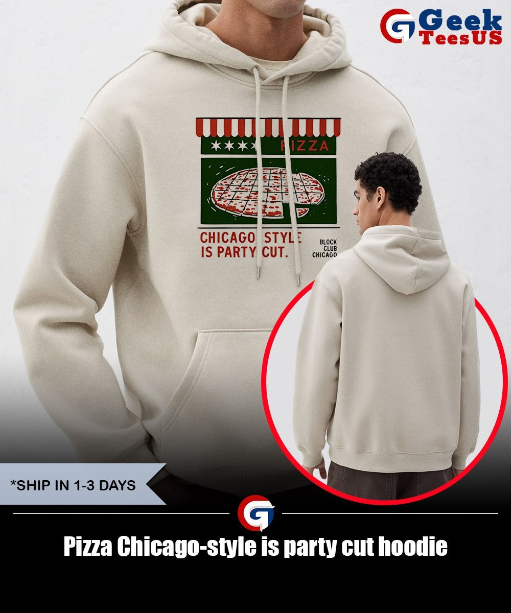 Pizza Chicago-style is party cut shirt Unisex , , , Long Sleeve Tee