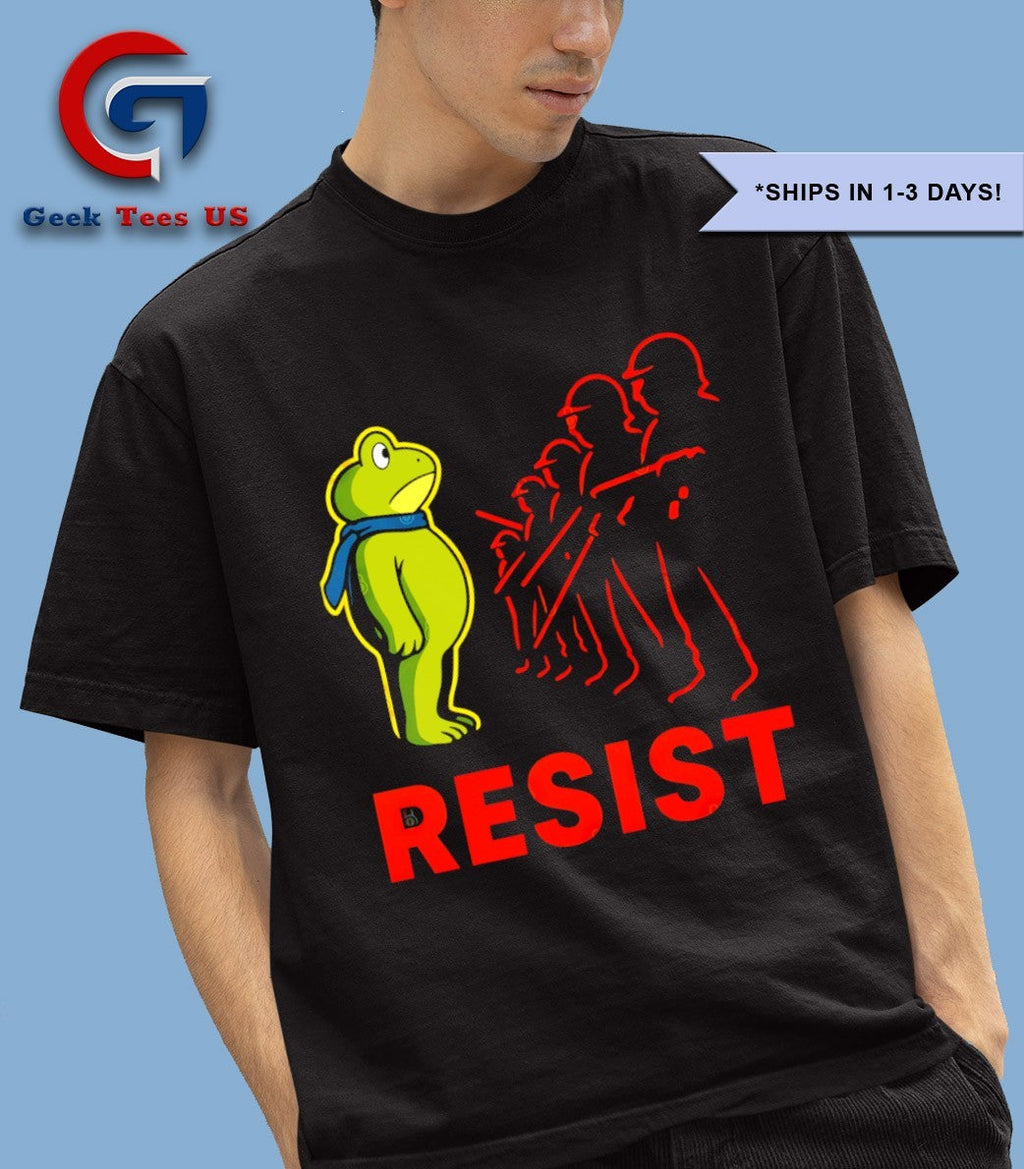 Portland Frog Protest Resist 2025 shirt Unisex , , , Long Sleeve Tee