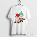 Premium 2025 Gnome For Christmas Hallmark Ornaments White Shirt Sweater