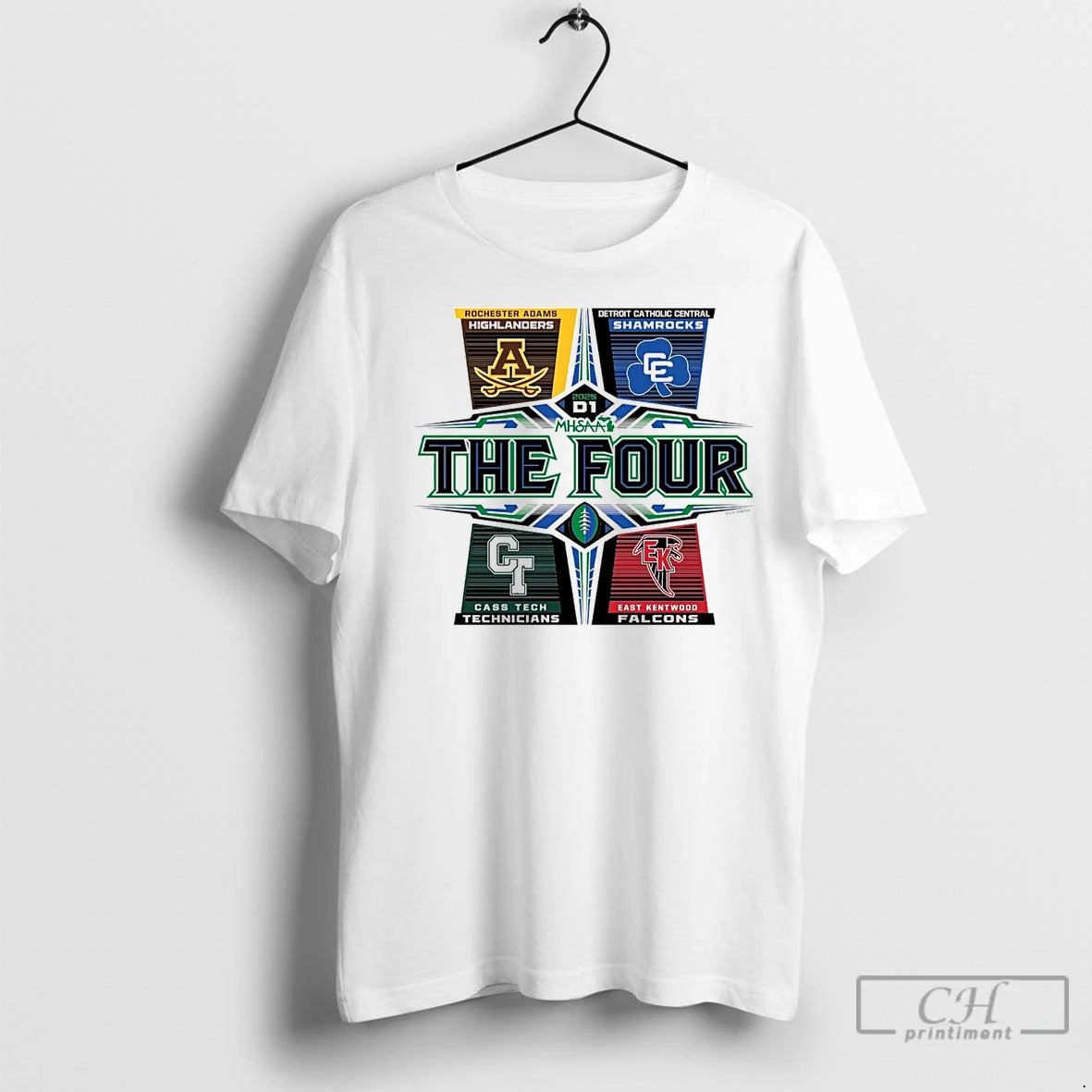 Premium 2025 Mhsaa Football D1 The Four