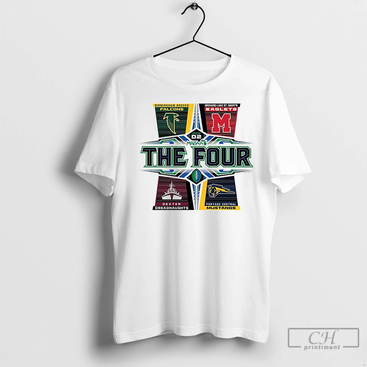 Premium 2025 Mhsaa Football D2 The Four