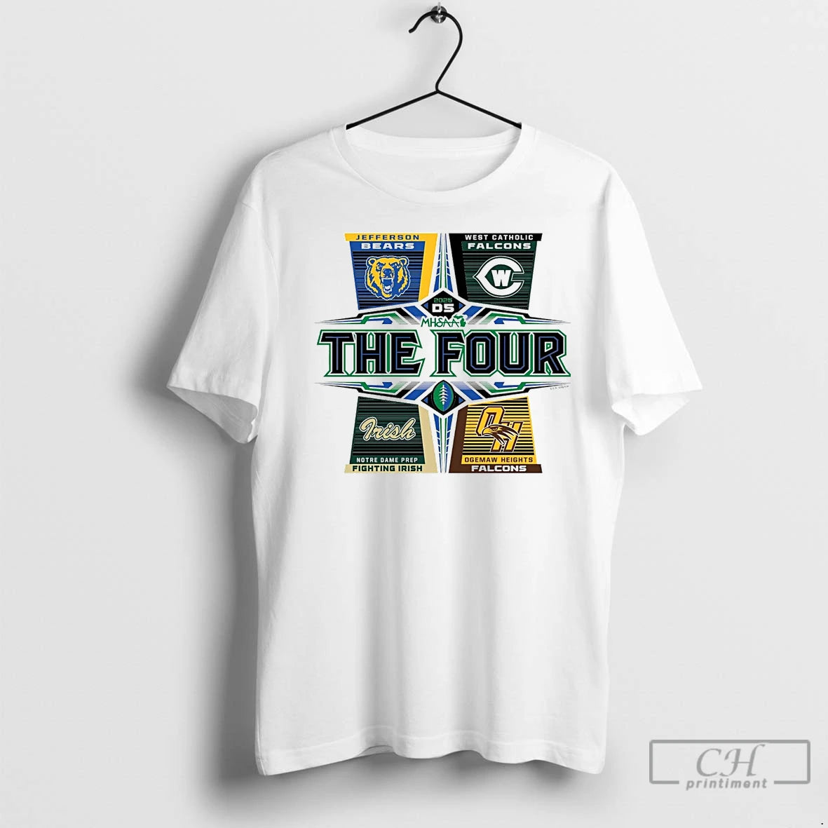 Premium 2025 Mhsaa Football D5 The Four