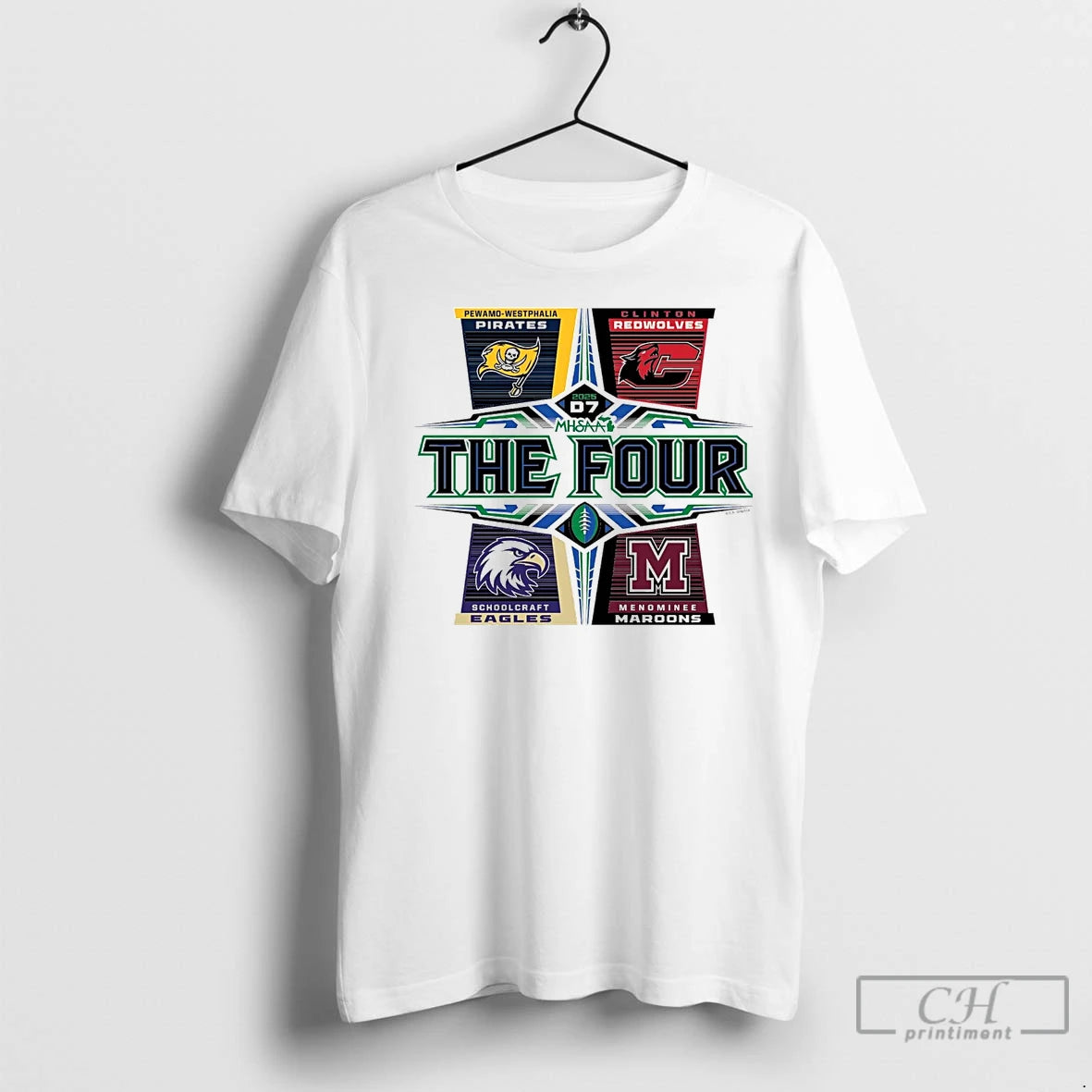 Premium 2025 Mhsaa Football D7 The Four