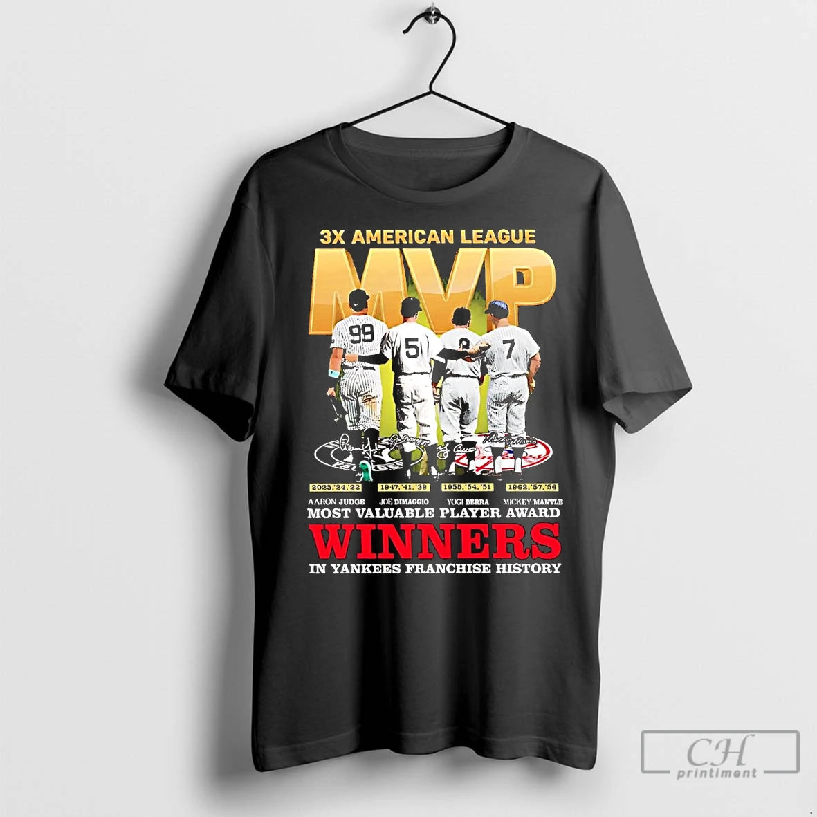 Premium 3x American League Mvp Winners In Yankees Franchise History