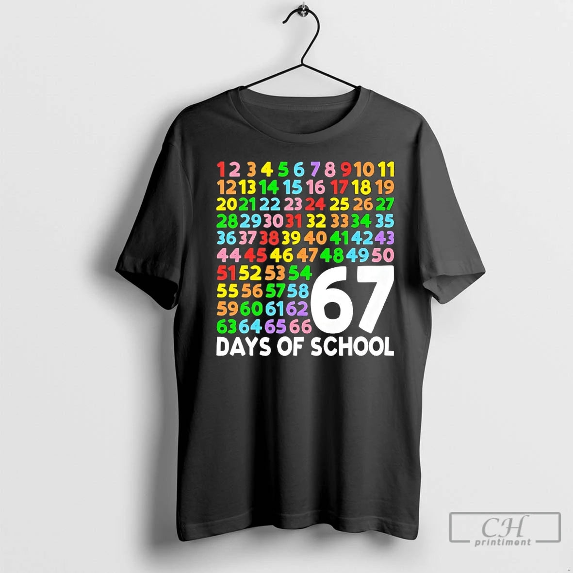 Premium 67 Days Of School Six Seven Meme