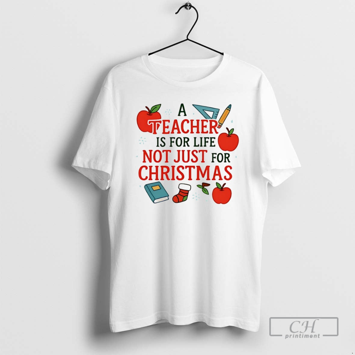 Premium A Teacher Is For Life Not Just For Christmas Christmas Shirt Sweater