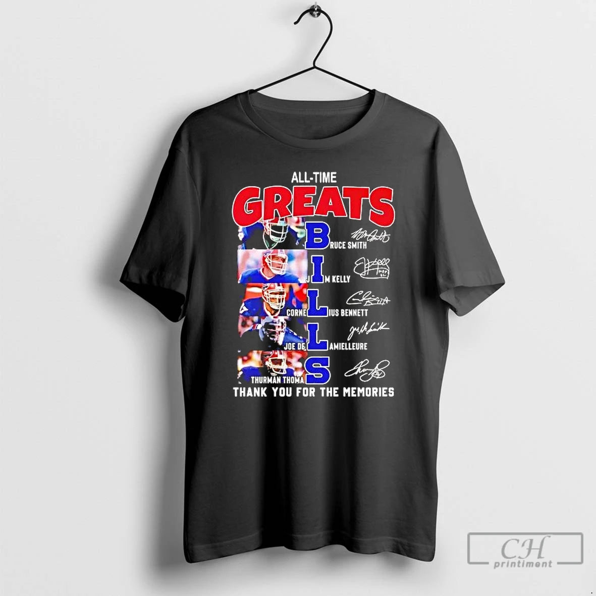 Premium All Time Greats Bills Thank You For The Memories Players