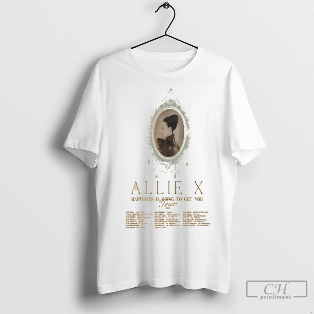 Premium Allie X Happiness Is Going To Get You Tour 2026 Circle White