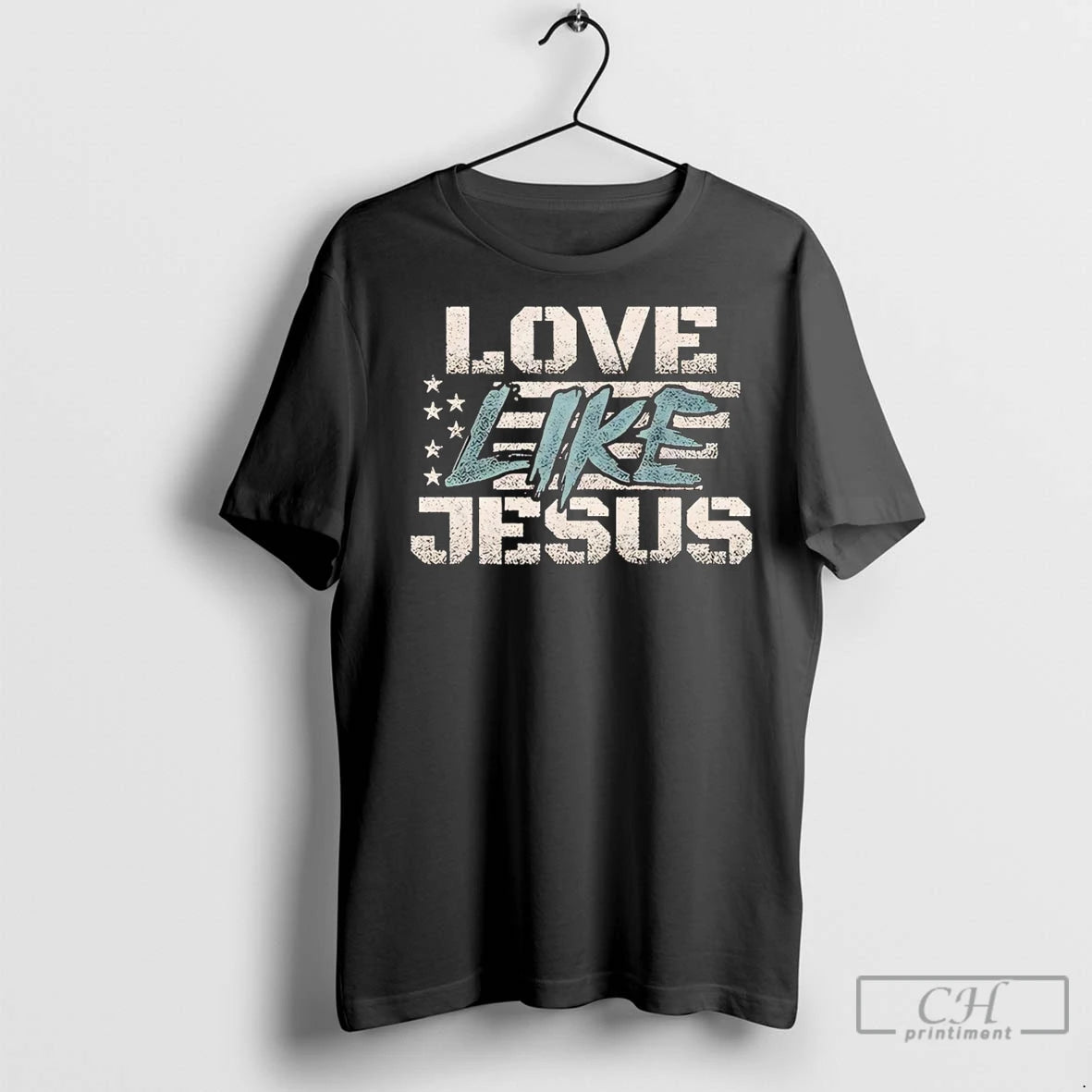 Premium American Flag Love Like Jesus