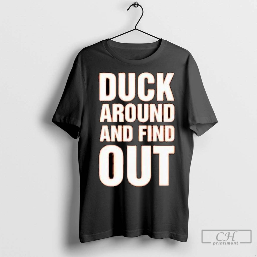 Premium Anaheim Ducks Duck Around And Find Out Circle Black