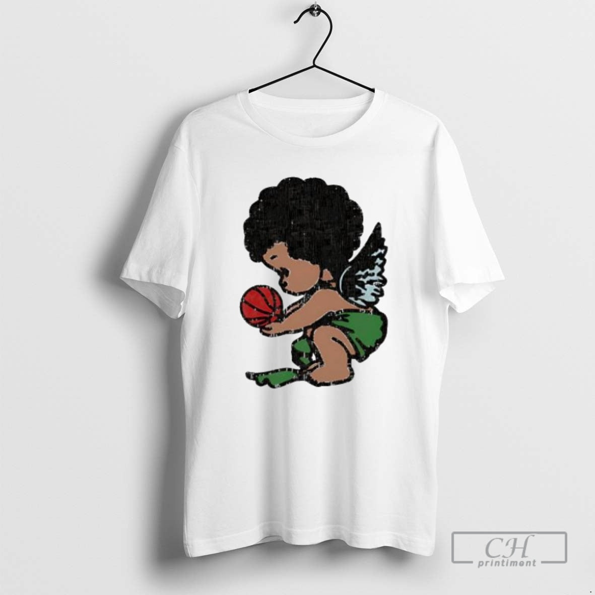 Premium Angel Baketball Shirt Sweater