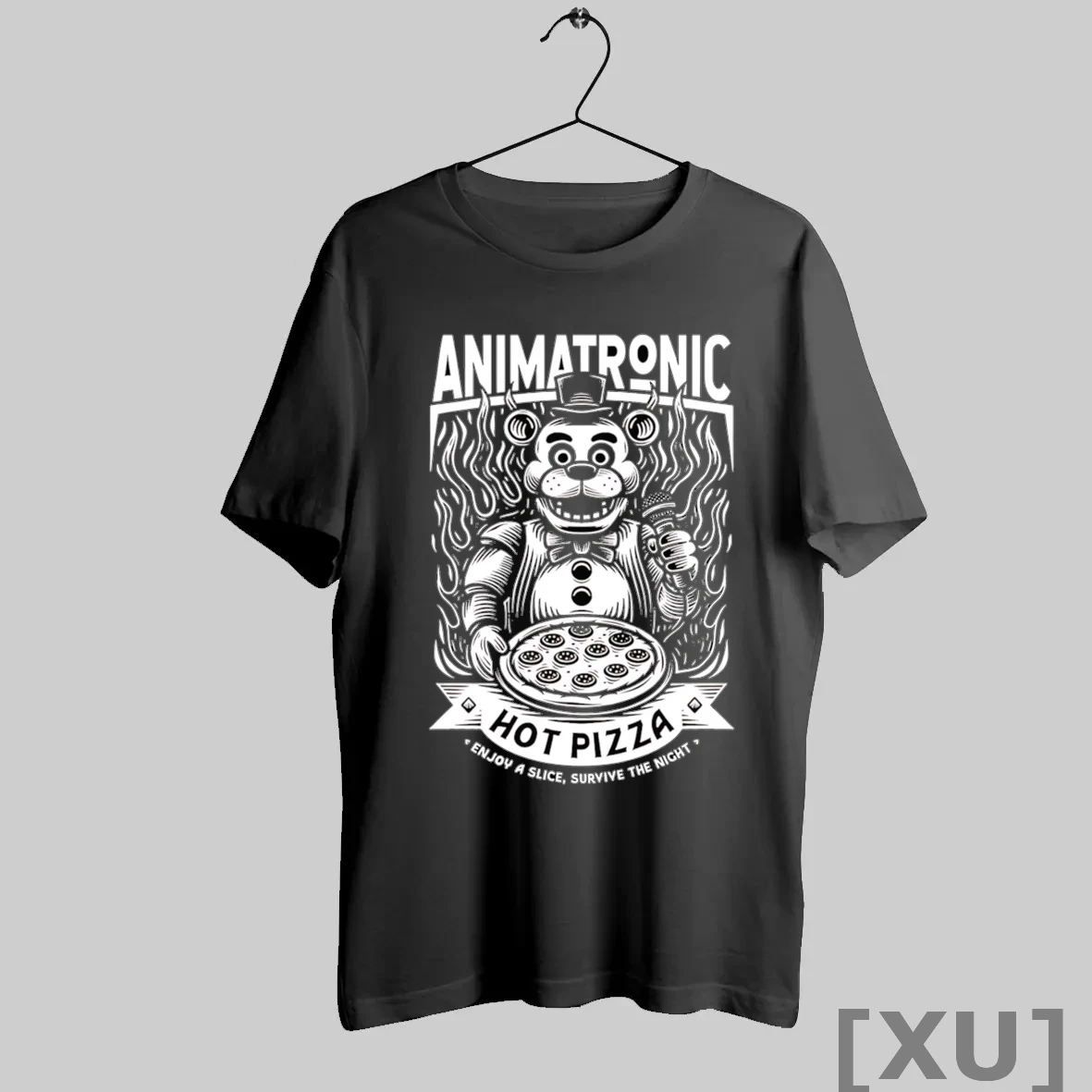 Premium Animatronic Hot Pizza Enjoy A Slice Survive The Night T Shirts