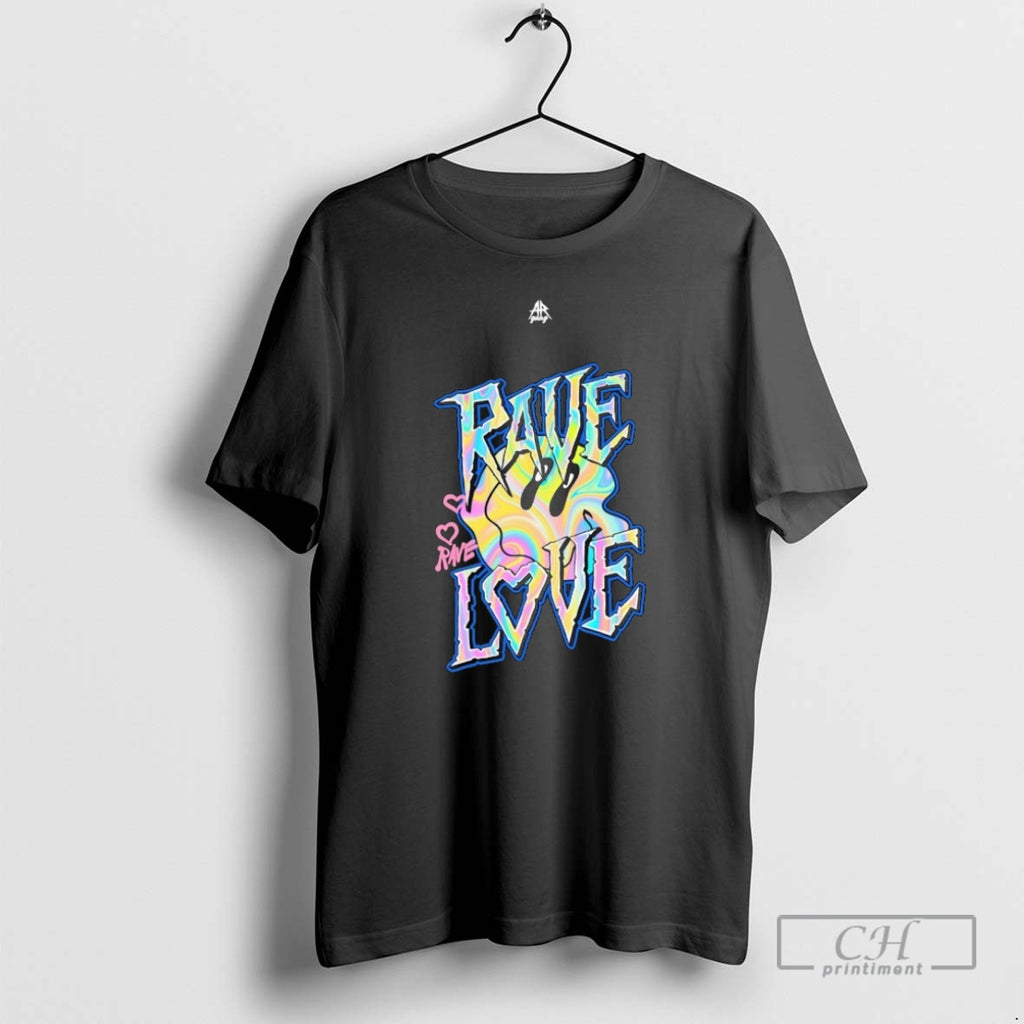 Premium Ar Gang Rave Love Smiley Shirt Sweater
