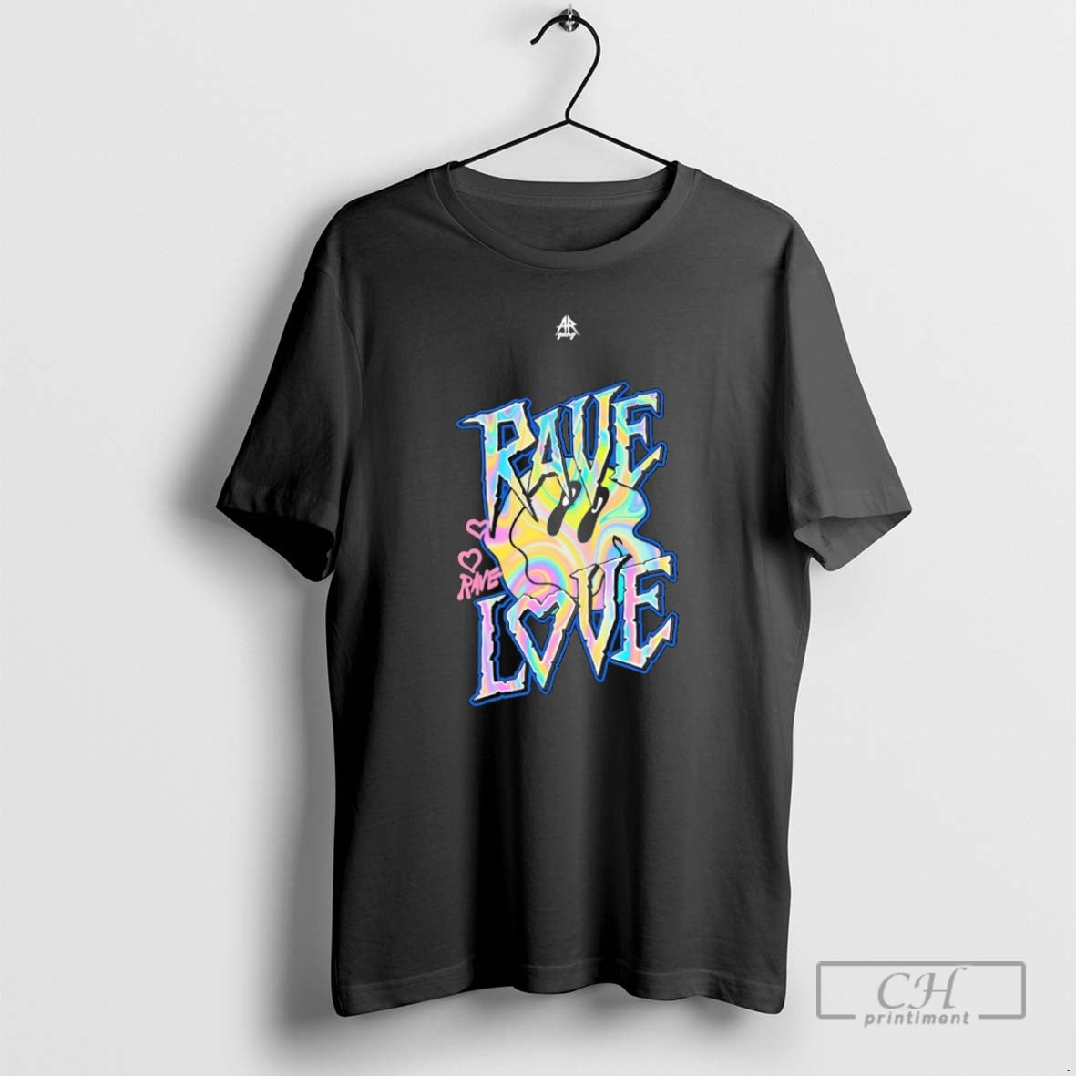 Premium Ar Gang Rave Love Smiley Shirt Sweater