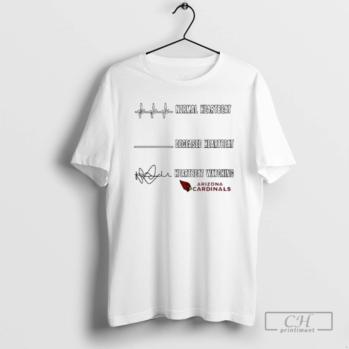 Premium Arizona Cardinals Normal Heartbeat Deceased Heartbeat Heartbeat Watching Shirt Sweater