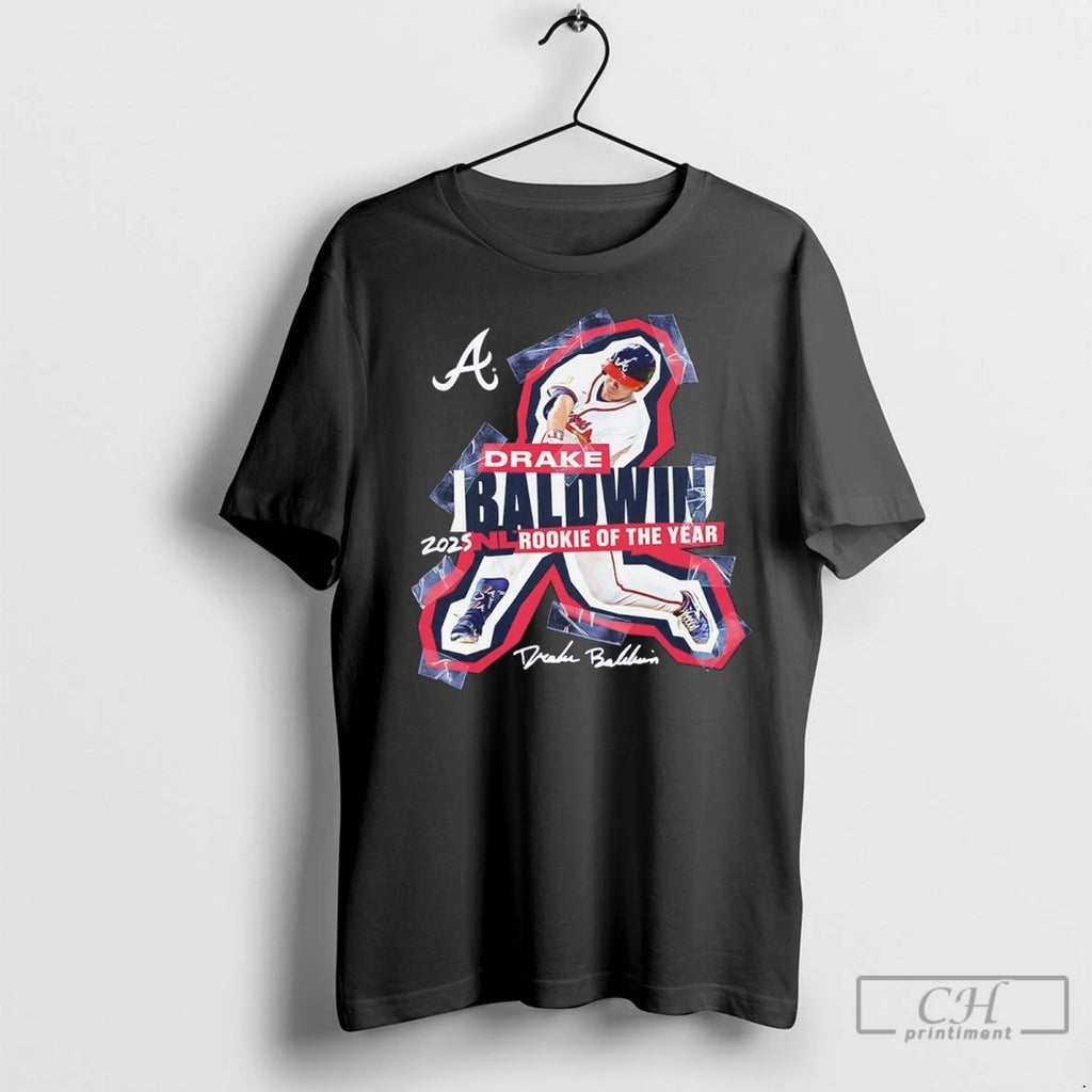 Premium Atlanta Braves Drake Baldwin 2025 National League Rookie Of The Year Signature
