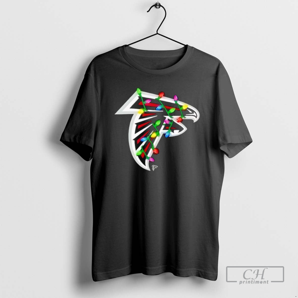 Premium Atlanta Falcons Logo Holiday Lights Shirt Sweater