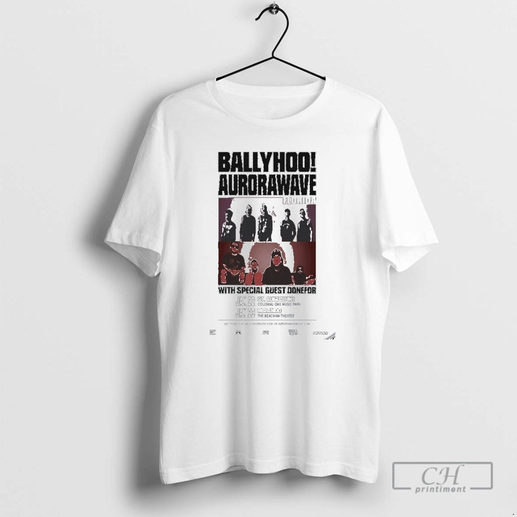 Premium Ballyhoo Aurorawave Florida January 22 23 2025 Concert Shirt Sweater