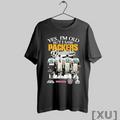 Premium Bart Starr Brett Favre Aaron Rodgers And Reggie White Yes Im Old But