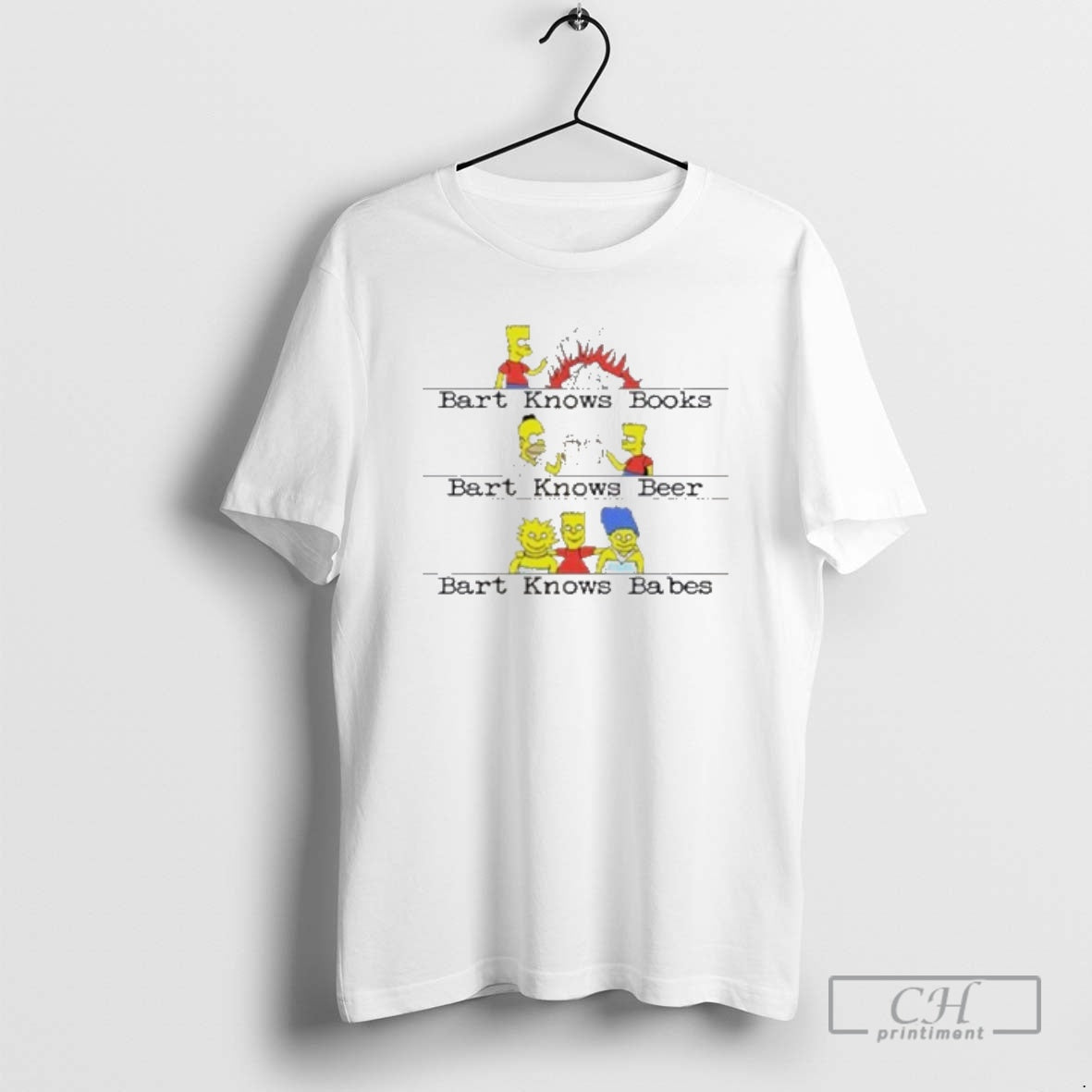 Premium Bart Knows Books Bart Knows Beer Bart Knows Babes Shirt Sweater