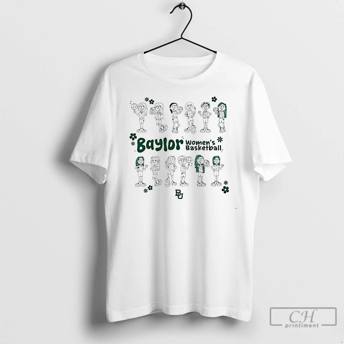 Premium Baylor Bear Womens Basketball Art