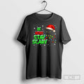 Premium Be Merry Stay Scary Black Cat Christmas Shirt Sweater