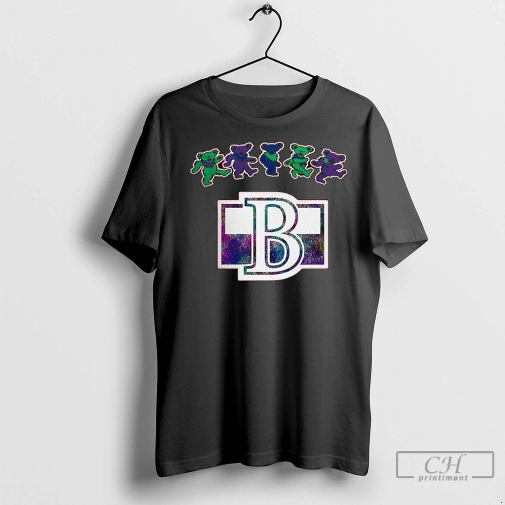 Premium Belleville Senators X Grateful Dead 60 Years 2025 Hockey Circle Black