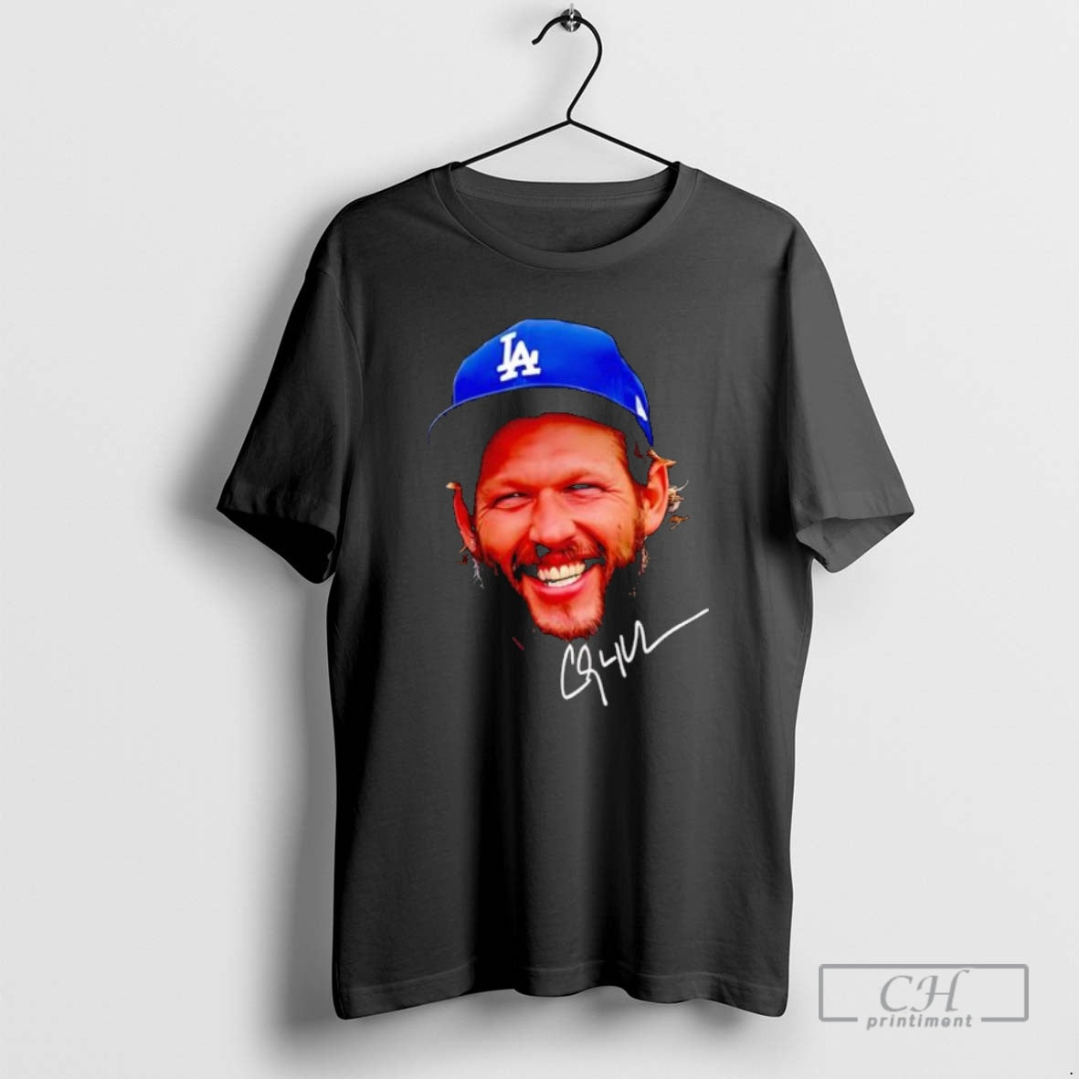Premium Big Face Clayton Kershaw 3x World Series Champion Signature Shirt Sweater